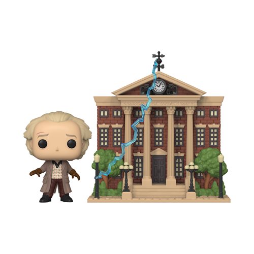 Back to The Future - Doc with Clock Tower #15 Funko Pop Town!