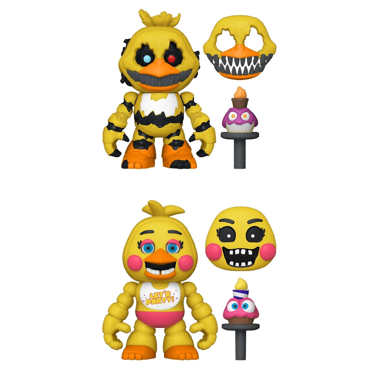 FNAF - Toy Chica & Nightmare Chica 2 Pack FUNKO SNAPS FIGURE