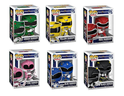 Power Rangers 30th Anniversary Funko Pops - 6 pcs Complete Set