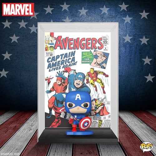 Marvel - 1963 Captain America 27 Comic Cover Funko Pop