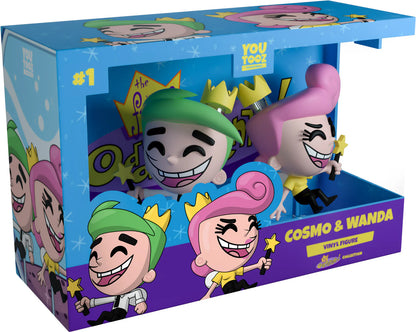 Fairly Odd-Parents - Cosmo & Wanda 2 Pack Youtooz Figure