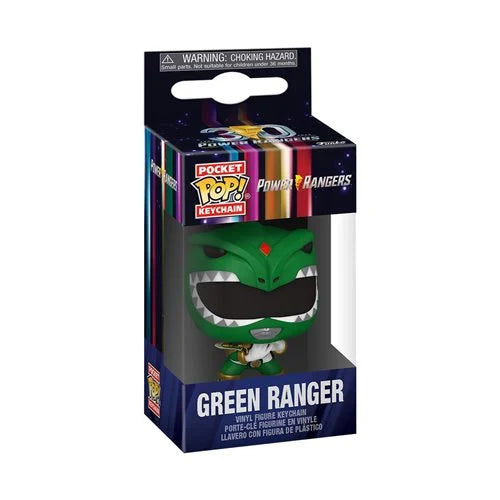 Power Rangers 30th Anniversary - Green Ranger Funko Pocket Pop! Key Chain