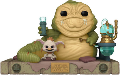 Star Wars - Return of the Jedi - Jabba the Hutt with Salacious 661 Funko Pop Deluxe