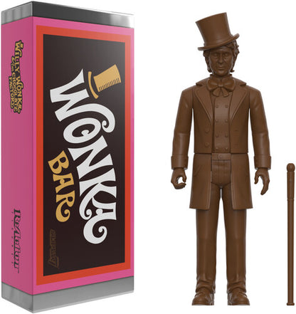 Willy Wonka in Wonka Bar Reaction Figure by Super7 ( SDCC24 )