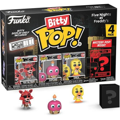 Five Nights at Freddy's - Foxy the Pirate Funko Bitty Pop! Mini-Figure 4-Pack