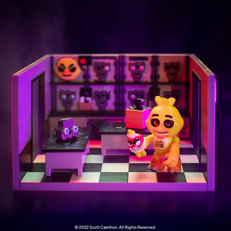 Five Nights at Freddy's Storage Room with Chica Funko Snap Playset