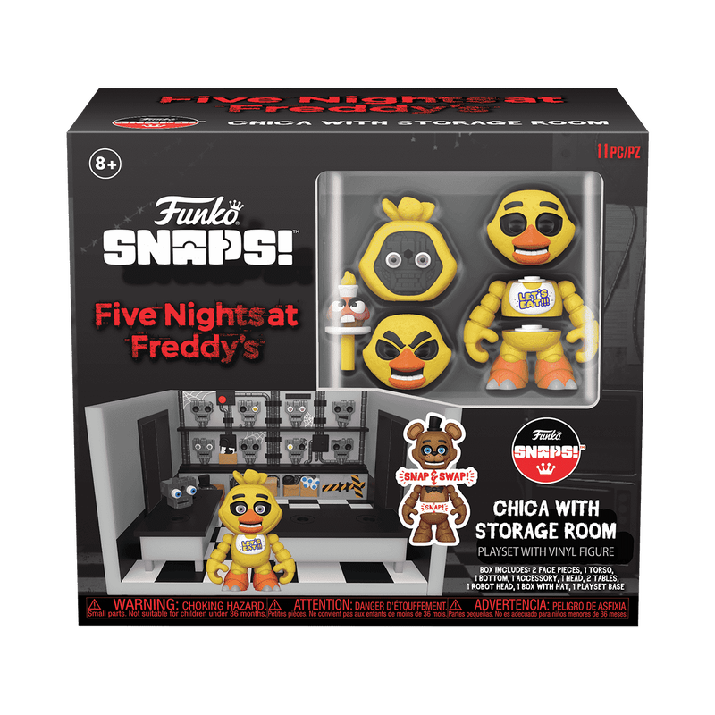 Five Nights at Freddy's Storage Room with Chica Funko Snap Playset