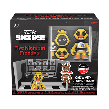 Five Nights at Freddy's Storage Room with Chica Funko Snap Playset