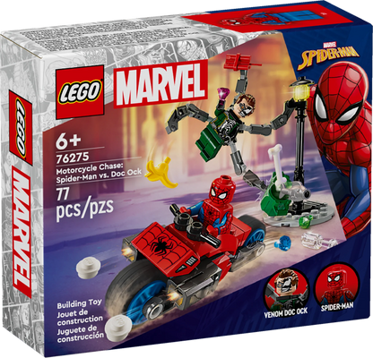 LEGO® | Marvel Motorcycle Chase: Spider-Man vs. Doc Ock 76275