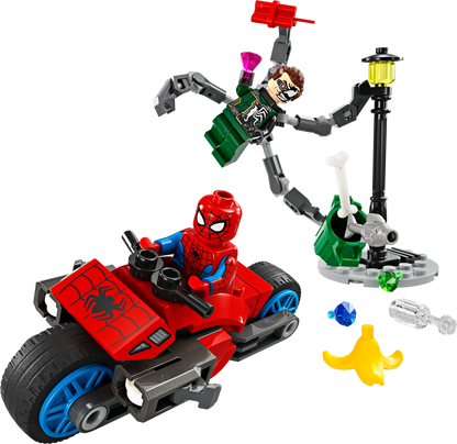 LEGO® | Marvel Motorcycle Chase: Spider-Man vs. Doc Ock 76275