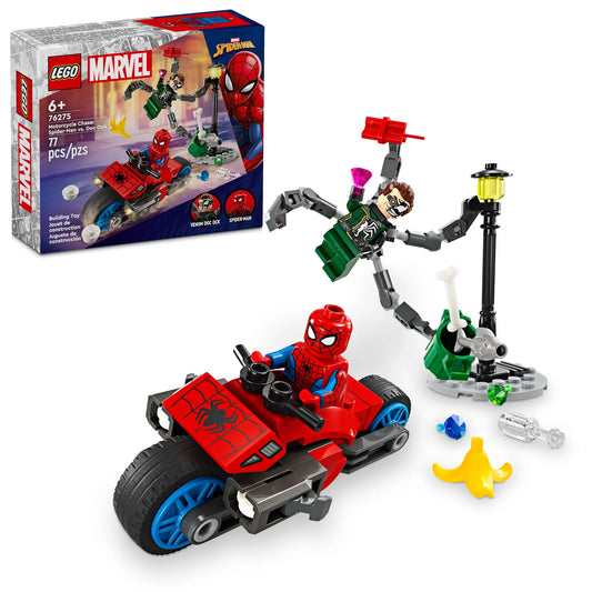 LEGO® | Marvel Motorcycle Chase: Spider-Man vs. Doc Ock 76275