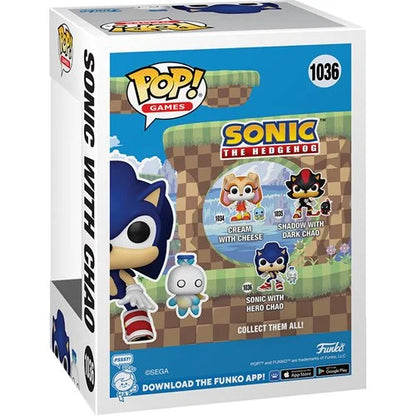 Sonic - Sonic with Chao # 1036 Funko Pop! Games