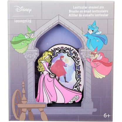 Disney - Sleeping Beauty Lenticular 3-Inch Collectible Enamel Pin