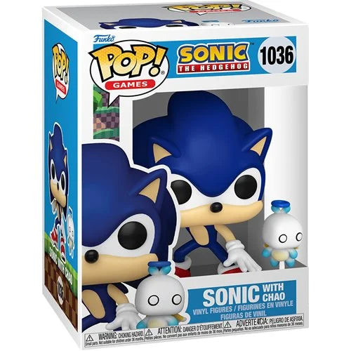 Sonic - Sonic with Chao # 1036 Funko Pop! Games