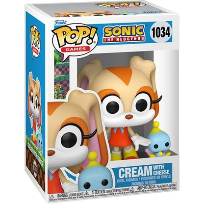 Sonic the Hedgehog - Cream with Cheese # 1034 Funko Pop