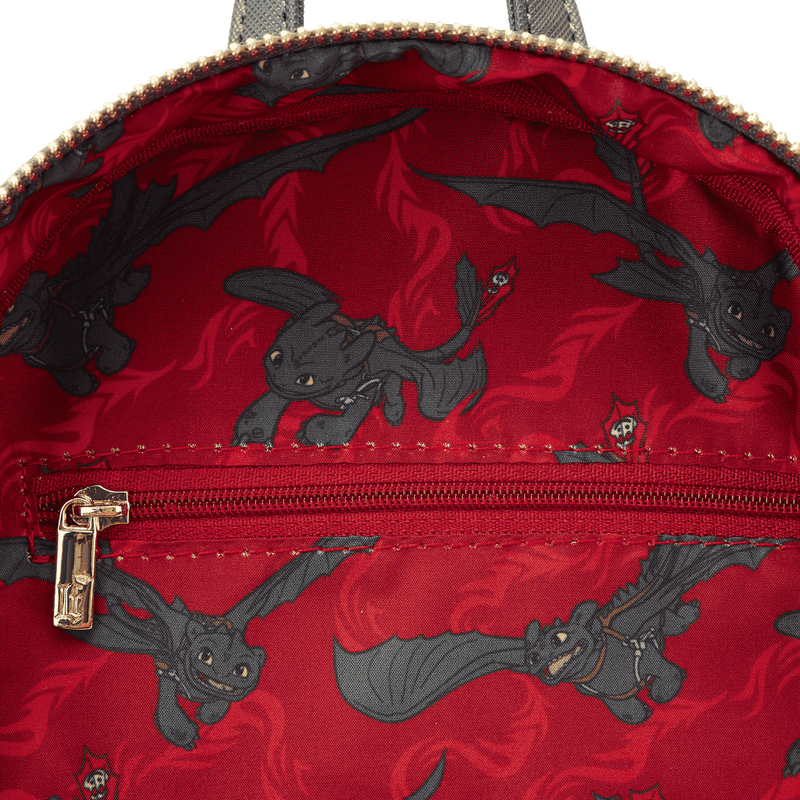 How to Train your Dragon - Toothless Loungefly Backpack Bag