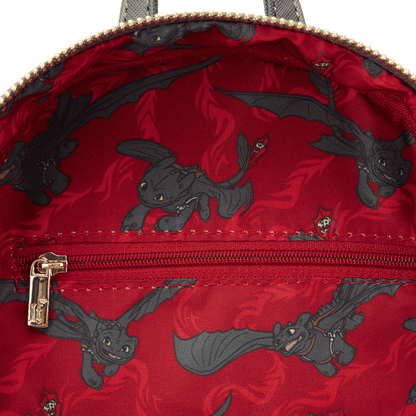 How to Train your Dragon - Toothless Loungefly Backpack Bag