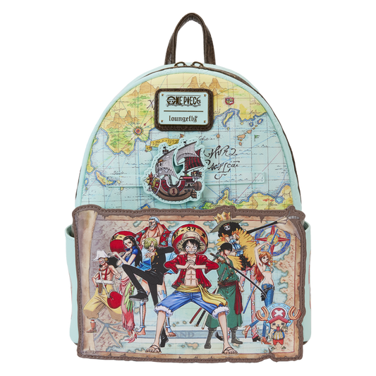 One Piece 25th Anniversary Straw Hat Pirates Loungefly Mini Backpack