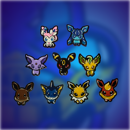 Pokemon Eeveelution Handmade 1.75" Magnets