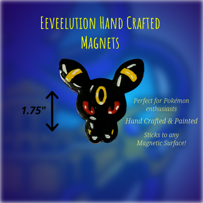 Pokemon Eeveelution Handmade 1.75" Magnets