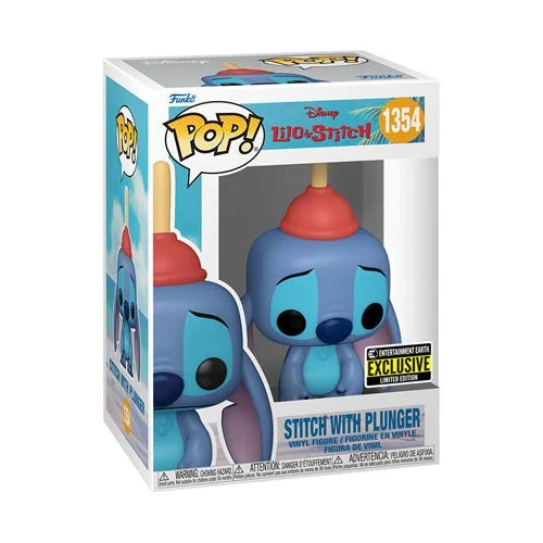 Disney - Lilo & Stitch Stitch with Plunger #1354 Funko Pop