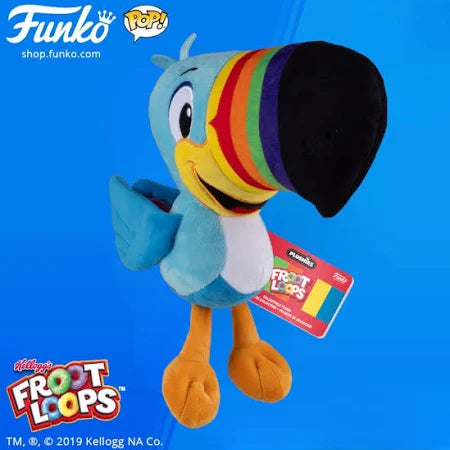 AD Icons Froot Loops Toucan Sam Flying 7 inch Funko Plushies