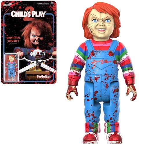 Child's Play - Evil Chucky (Blood Splatter) Super7 ReAction Figure