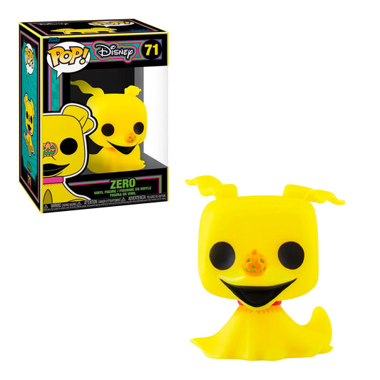 Disney - The Nightmare Before Christmas - Zero (Blacklight) #71 Funko  Kyle's Funko Pop Shop N' More