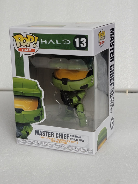 Halo Infinite - Master Chief w/ Assault Rifle # 13- FUNKO POP! Kyle's Funko Pop Shop N' More