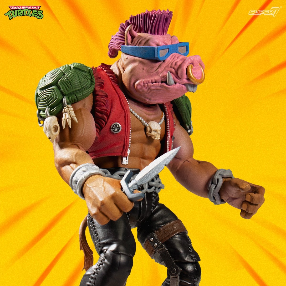 TMNT - Bebop Ultimates 7-Inch Super7 Action Figure Kyle's Funko Pop Shop N' More